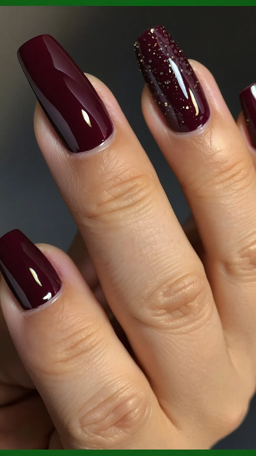 Nail Art Royalty: The Burgundy Edition