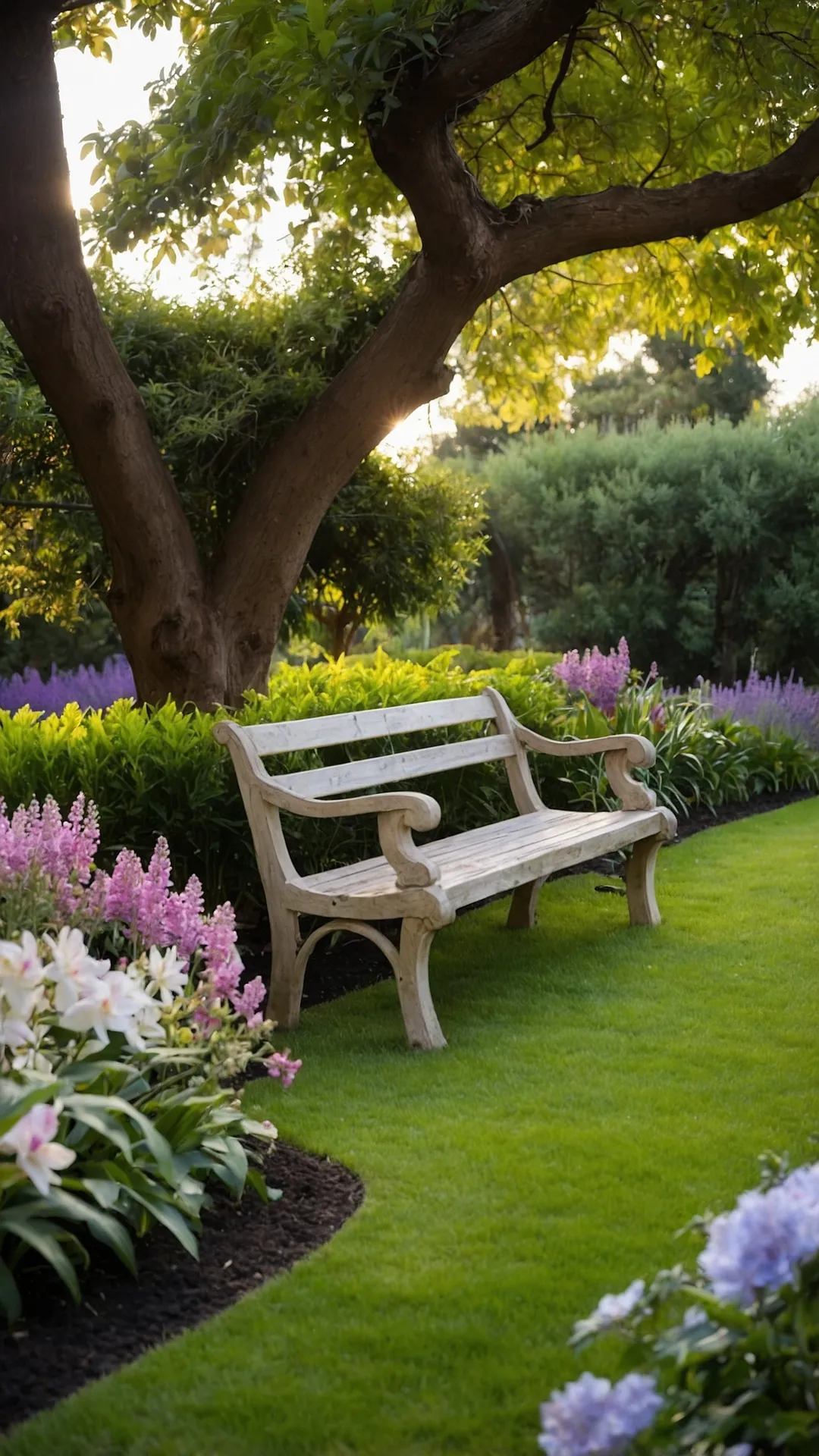 Create a Dreamy Landscape with 16 Green and White Garden Ideas 35 Stepping Into Calm
