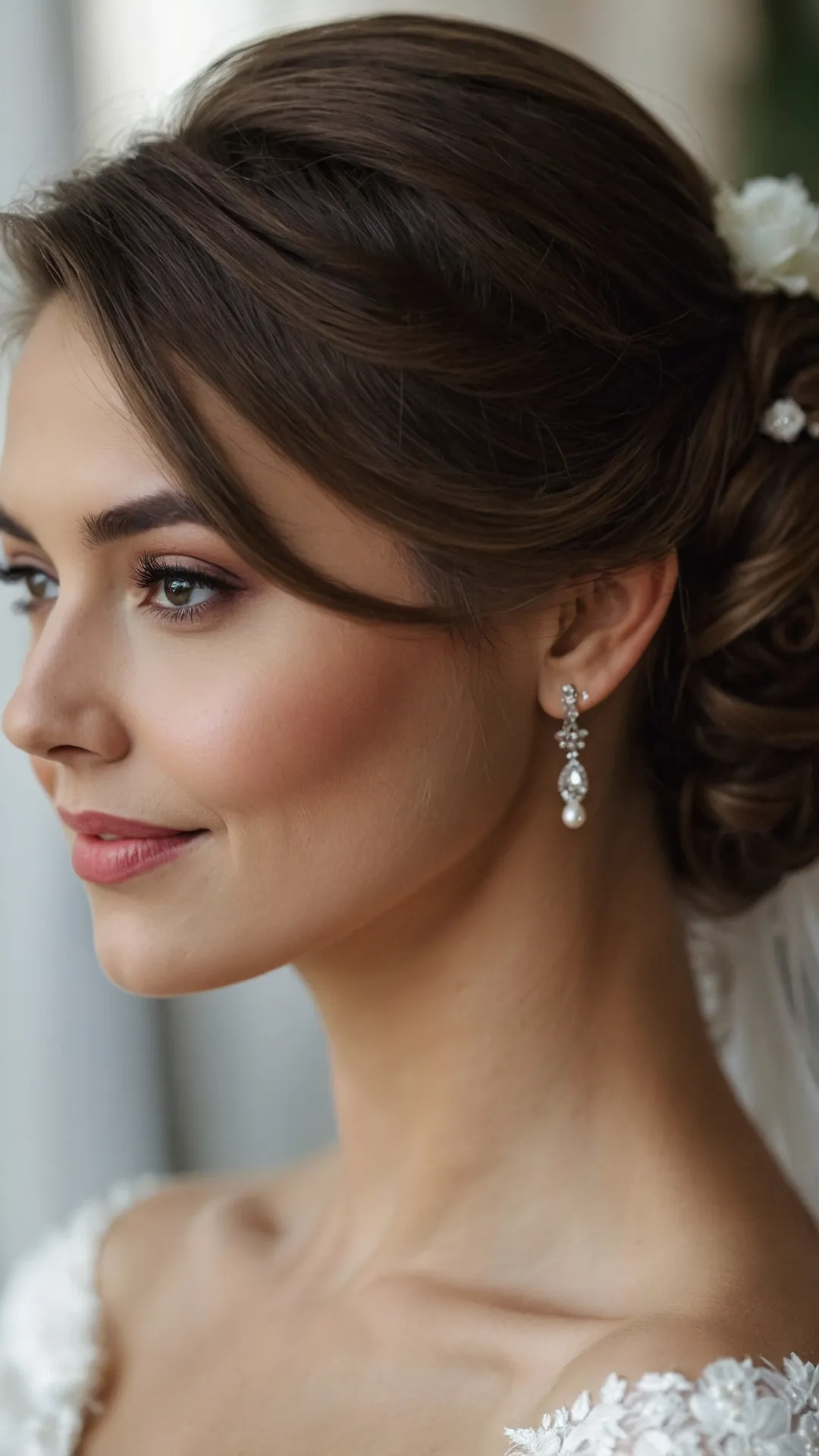 Glamorous Bridal Hair Ideas for Every Wedding Style 40 Signature Shine Style