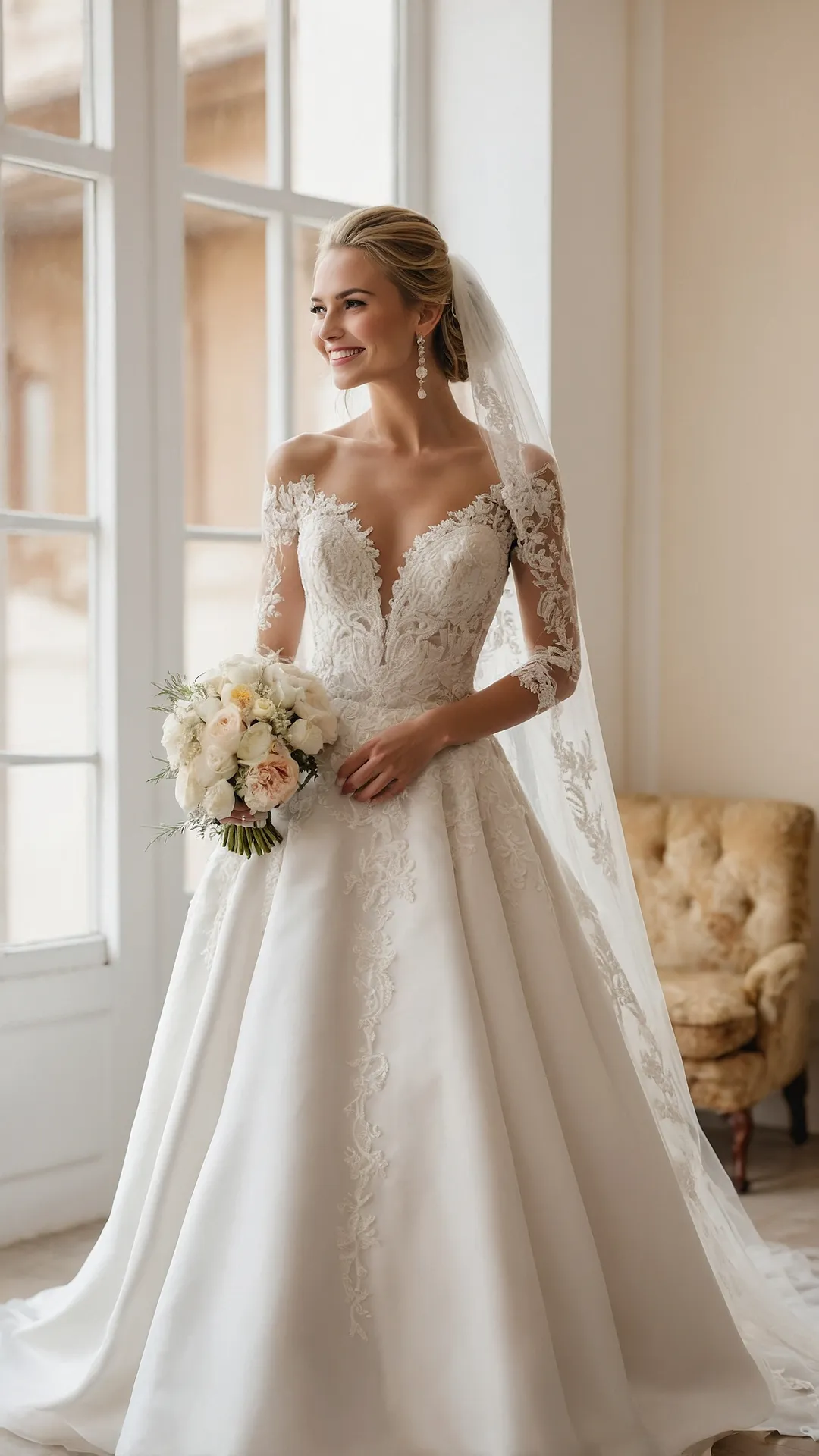 Whimsical Wonders: 20 Fairy Tale Wedding Dress Ideas 33 Defying Gravity Dress