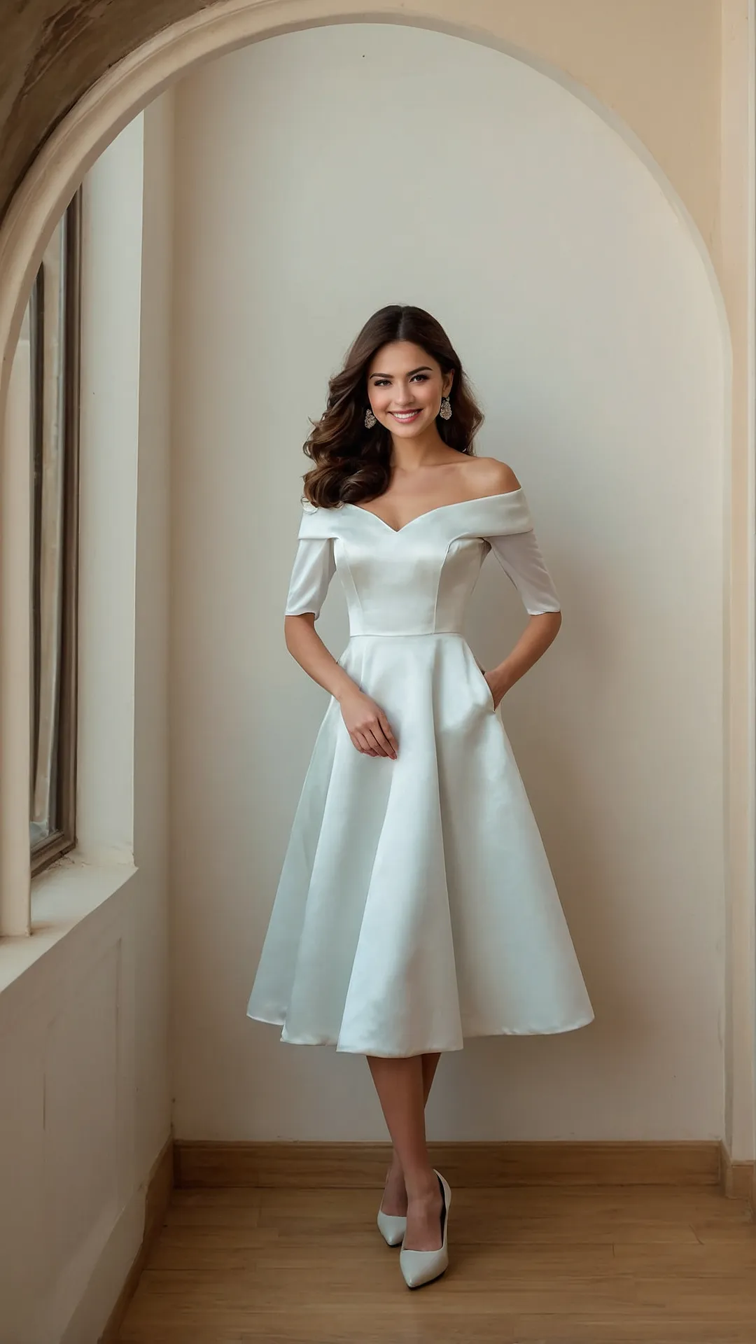 Fashion Fiesta: 15 Long Gown Designs for Your Special Events 34 Swirling Silhouette