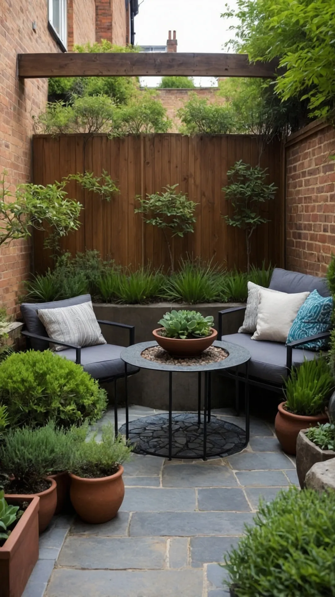 Transform Your Tiny Oasis: 15 Courtyard Garden Ideas for Small Spaces 47 Courtyard Cool Down