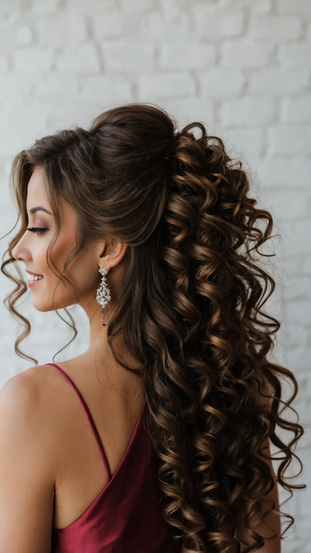 Big Day, Big Curls: 21 Naturally Curly Bridal Styles to Love** ** 44 Naturally Enchanting Nuptials