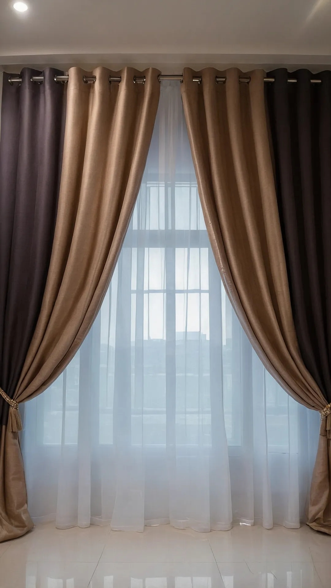 Stylish Curtain Solutions to Elevate Your Space 34 Color Cascade