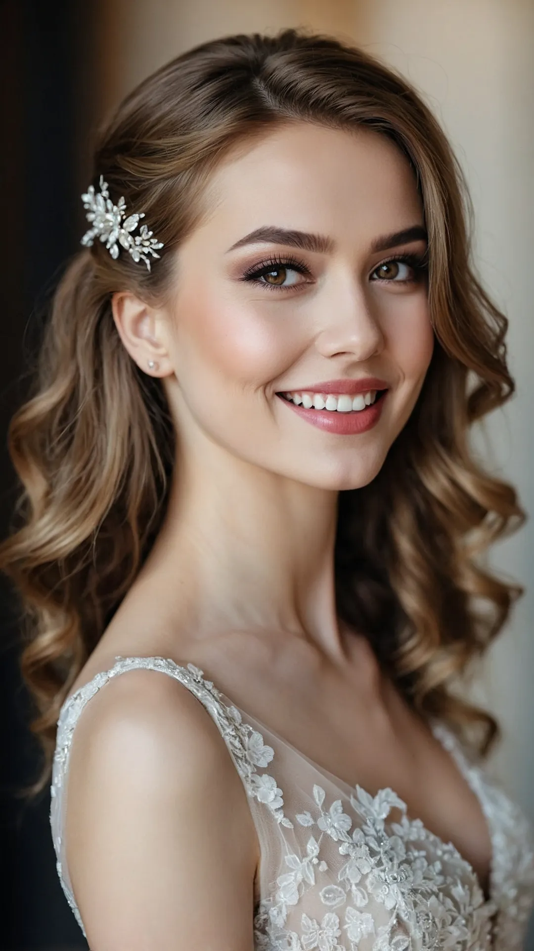 Chic and Cozy: 21 Autumn Wedding Hairstyles to Inspire You 33 Ember Glow Braids