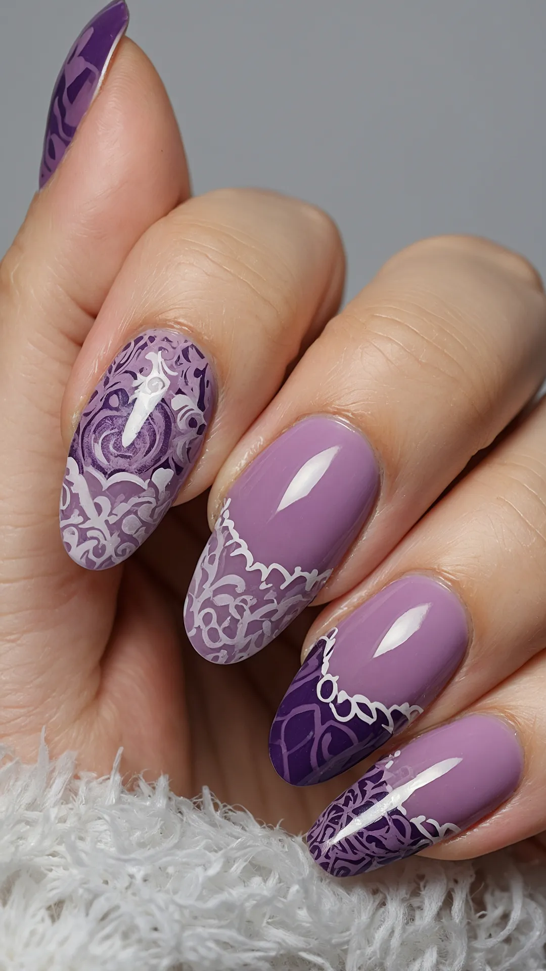 Majestic Mauve Tips