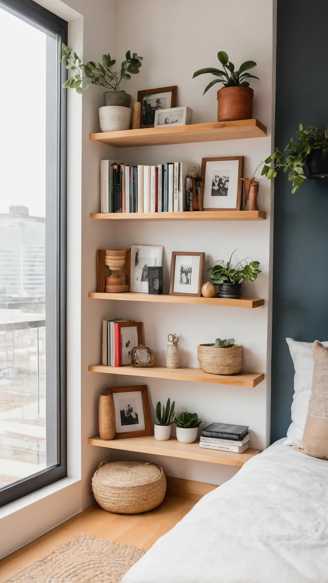 Maximizing Corners: Fun and Functional Shelf Ideas 37 Right-Angle Revival