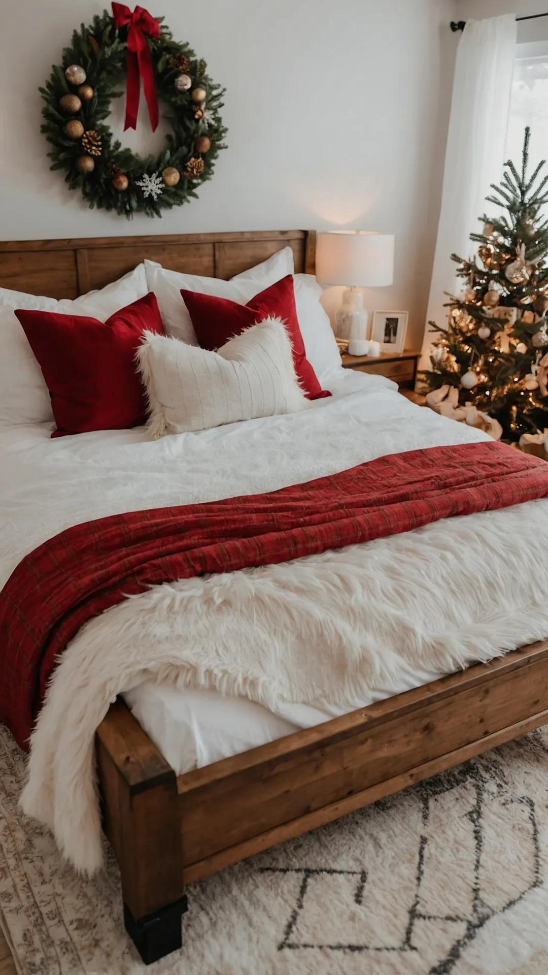 Bedroom's Sleigh-Worthy Style