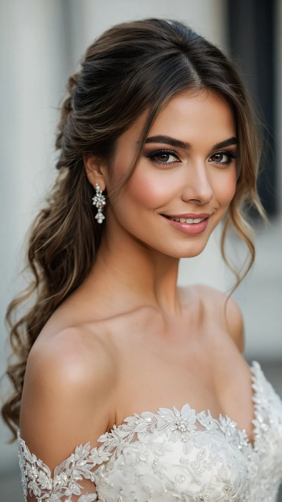 Bridal Hair Secrets: 16 Glam Styles That Will Make Heads Turn 38 Shine Bright, Bride Night