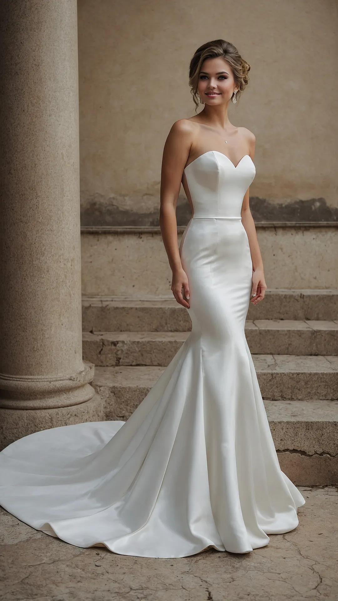 Catch the Wave: 21 Fabulous Mermaid Wedding Dress Inspirations 47 Whimsical Waves