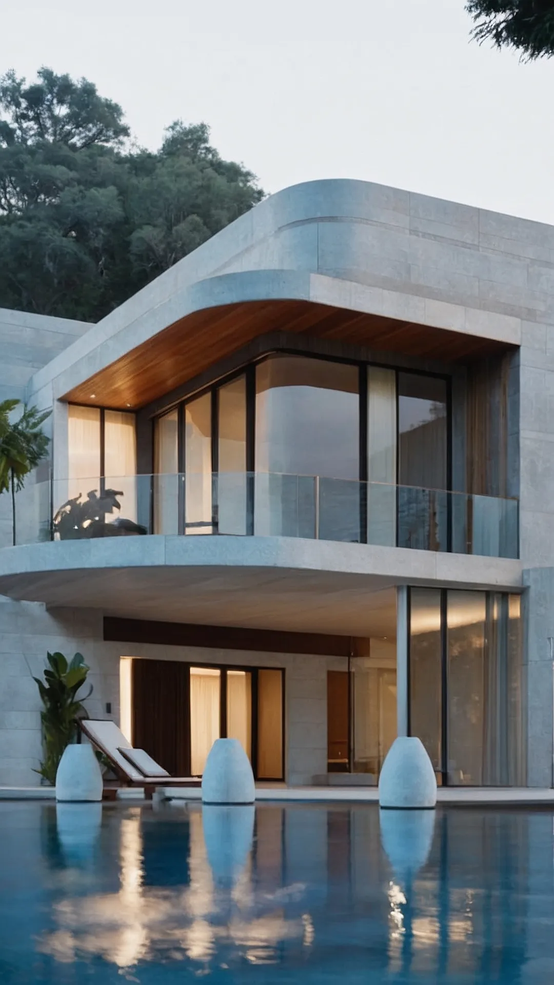 Dazzling Dreams: 15 Unique House Designs That Blend Luxury and Style 32 Luxury Living, Resort Style: