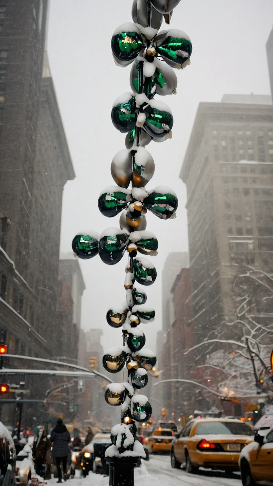 NYC Christmas:  Reflections of Joy