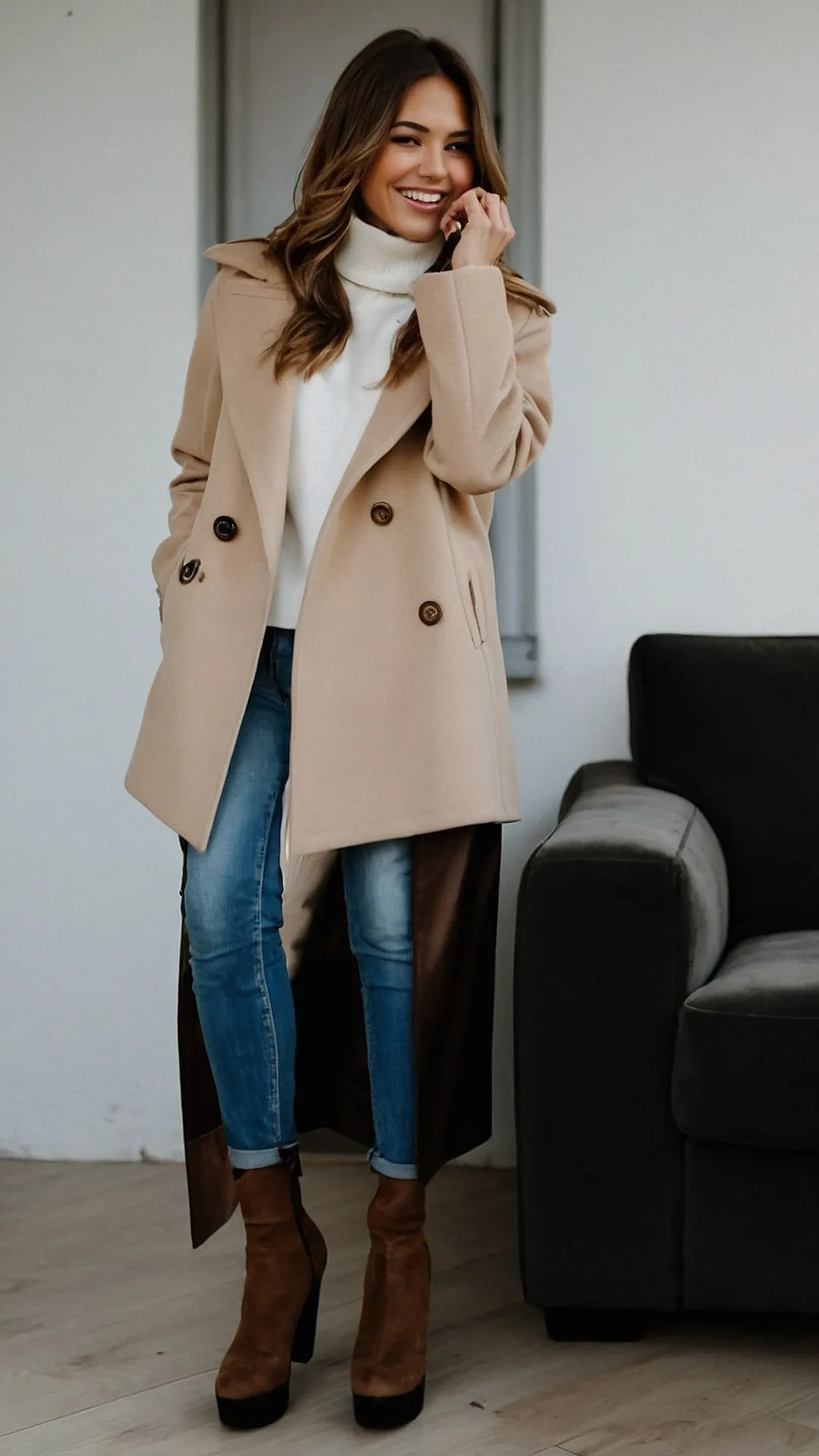 15 Classy Camel Coat Outfit Ideas to Elevate Your Winter Style 2024 43 Nailed the Camel Coat