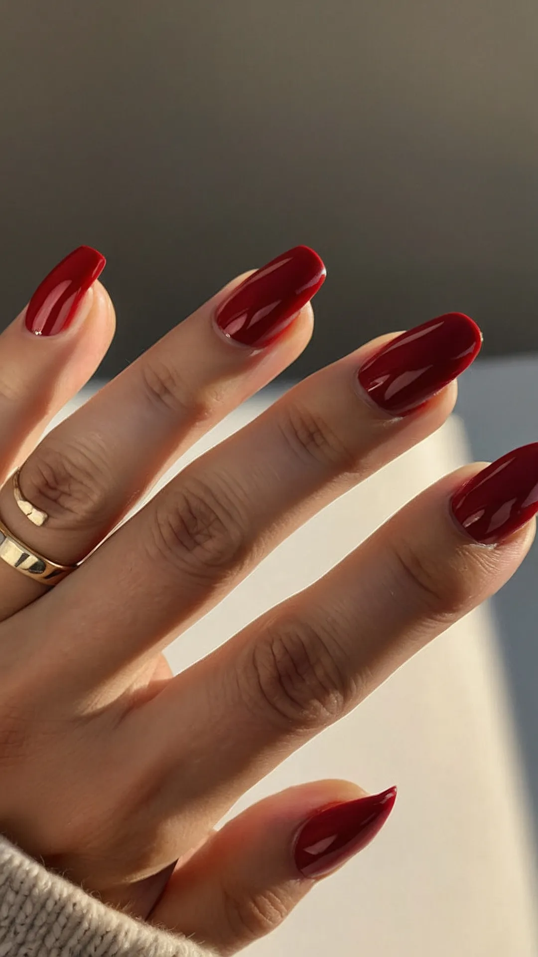 Simple and Chic Cherry Nails: Your 2024 Spring Guide 39 Spring Fever Red