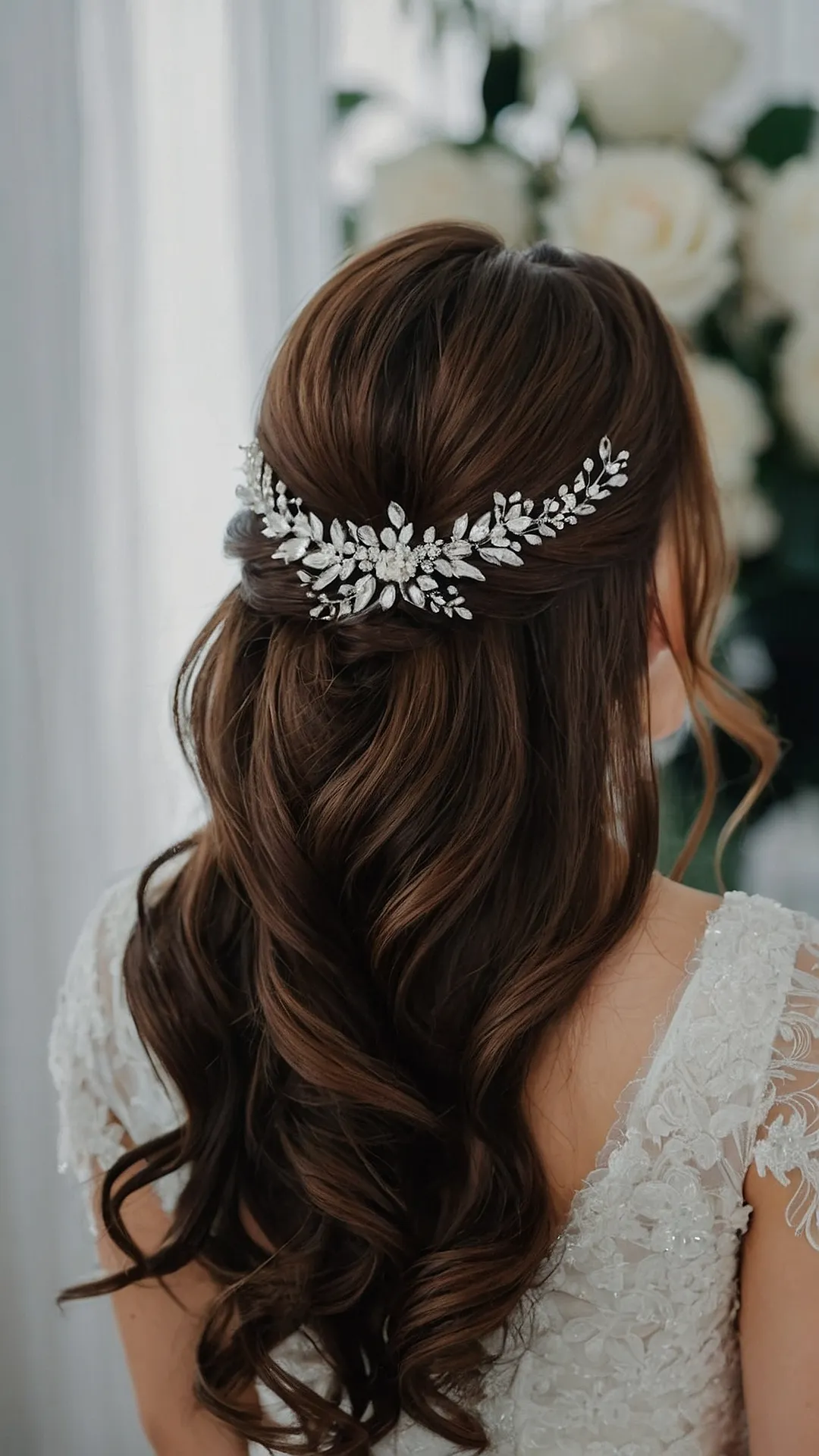 Enchanting Half Up Half Down Hairstyles to Elevate Your Wedding Style