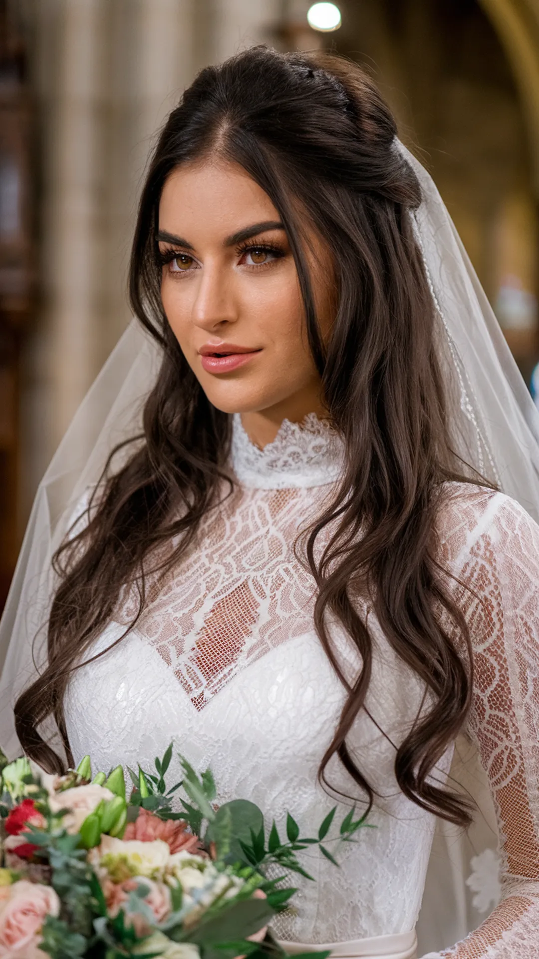 Gorgeous Bridal Hair: Layered & Chic