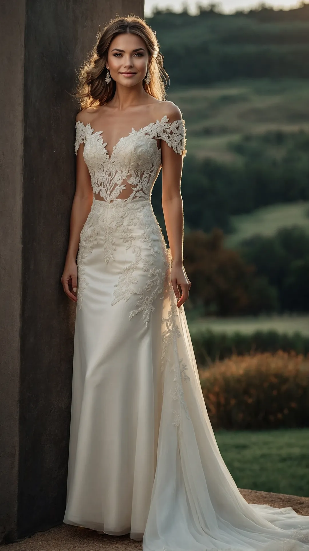 Bridal Bliss Awaits: 20 Stunning Ivory Wedding Dress Ideas 41 Photo Op Gown