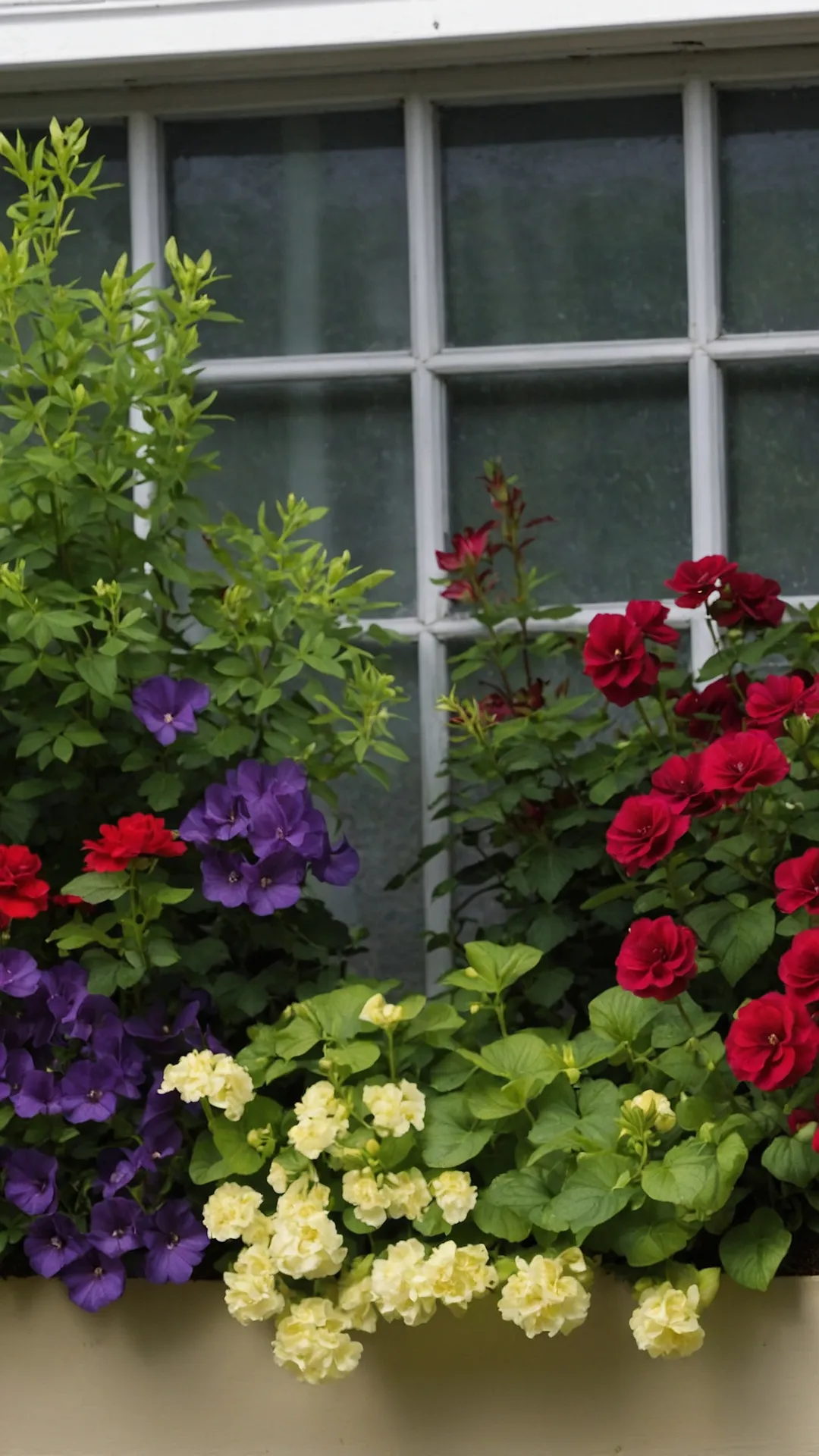 Petal Perfection: 21 Window Box Flower Ideas for Every Light Condition 44 Glass Edge Blooms