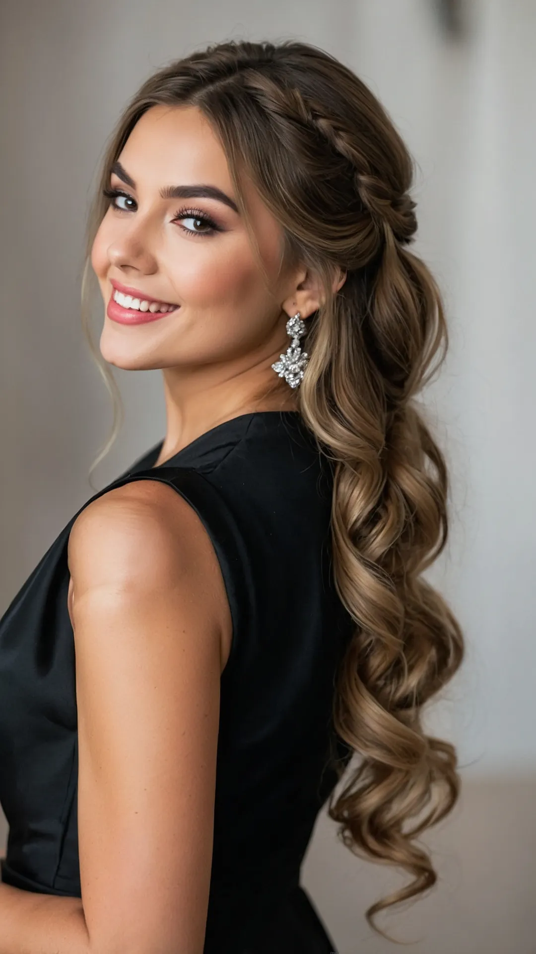 Stylish Half Up, Half Down Hairstyles for Prom Perfection 40 Glam Half-Up for Prom