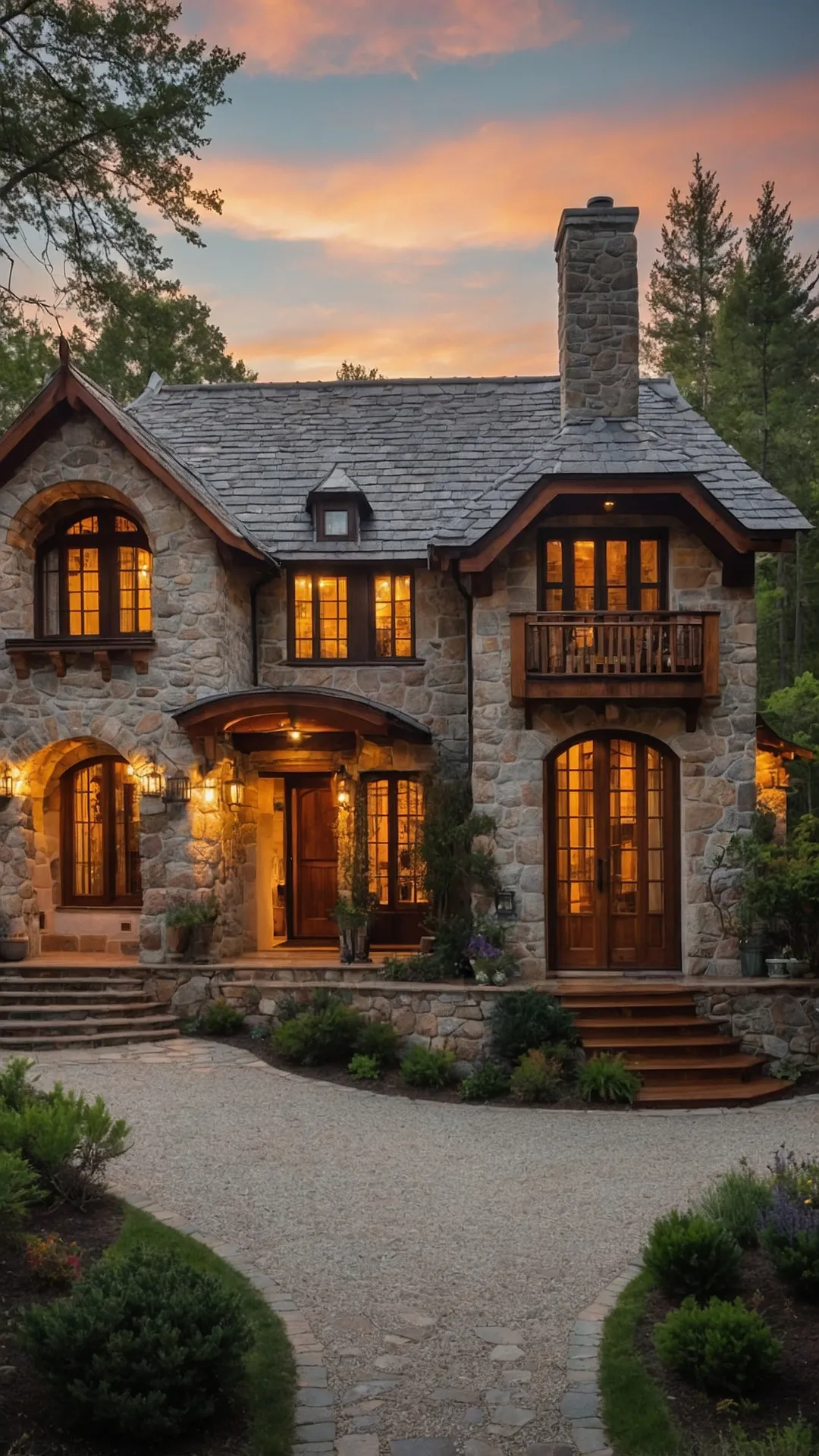 Discovering the Allure of French Cottages: 17 Stylish Exterior Concepts 37 La Vie En Pierre