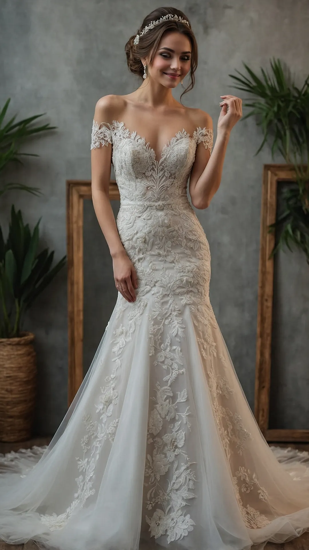 Enchanting Mermaid Wedding Dress Ideas That Will Make You Say “I Do” 45 Where Waves Meet the White Dress