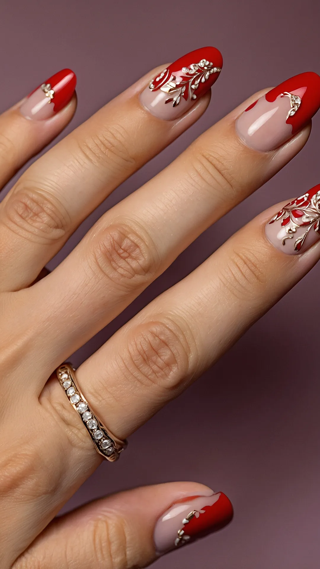 Discover 23 Stunning Red Acrylic Nail Ideas You’ll Adore 36 Extra Red Vibe