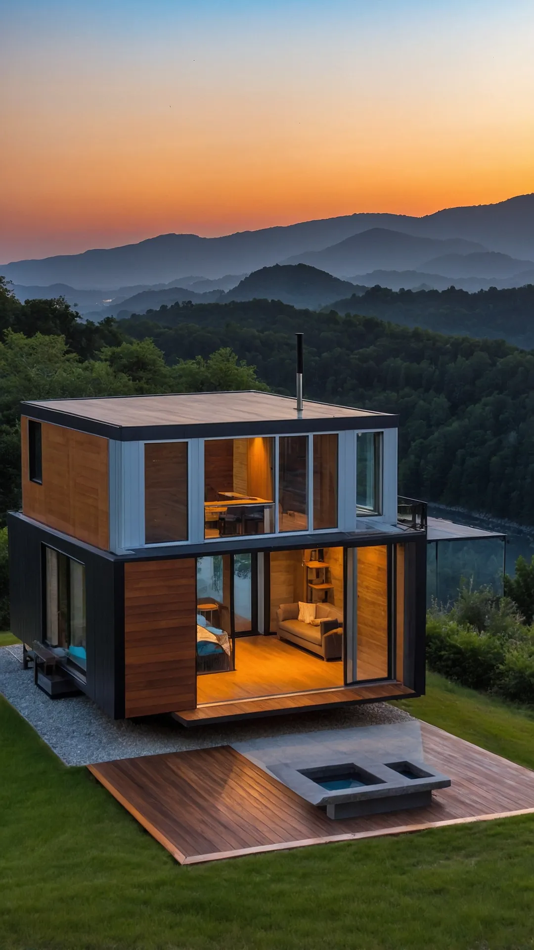 22 Micro House Ideas That Even Sims 4 Players Would Envy 42 Woodland Retreat