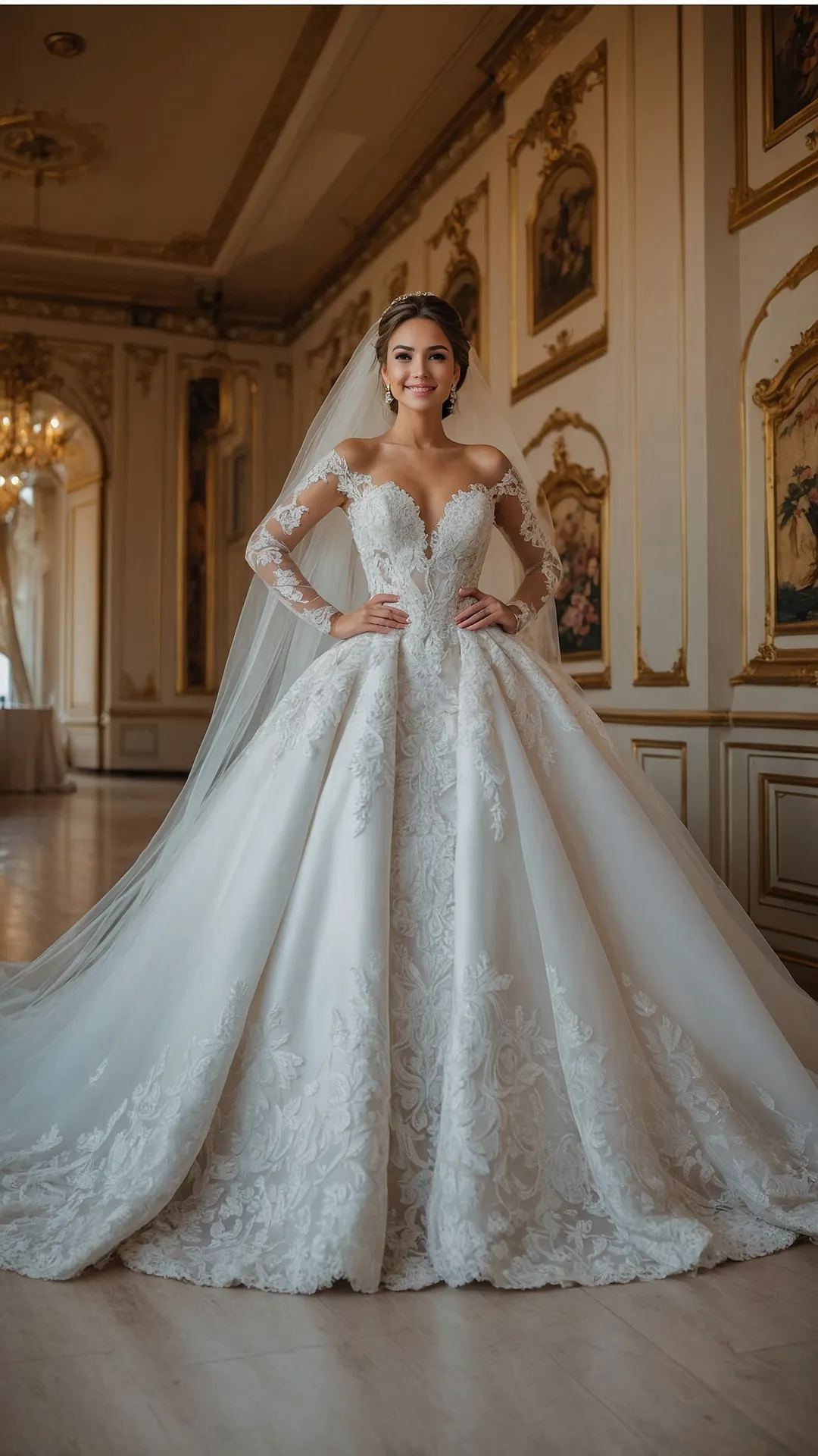 A Kaleidoscope of Colors: 15 Unique Bridal Dress Ideas 42 This Dress Commands Space