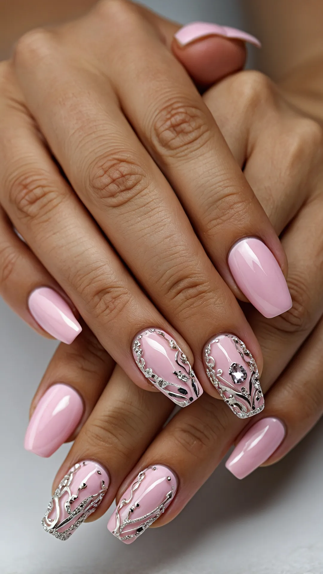 Blonde on the Block: 15 Nail Designs That Shine 38 Pink Party Polish