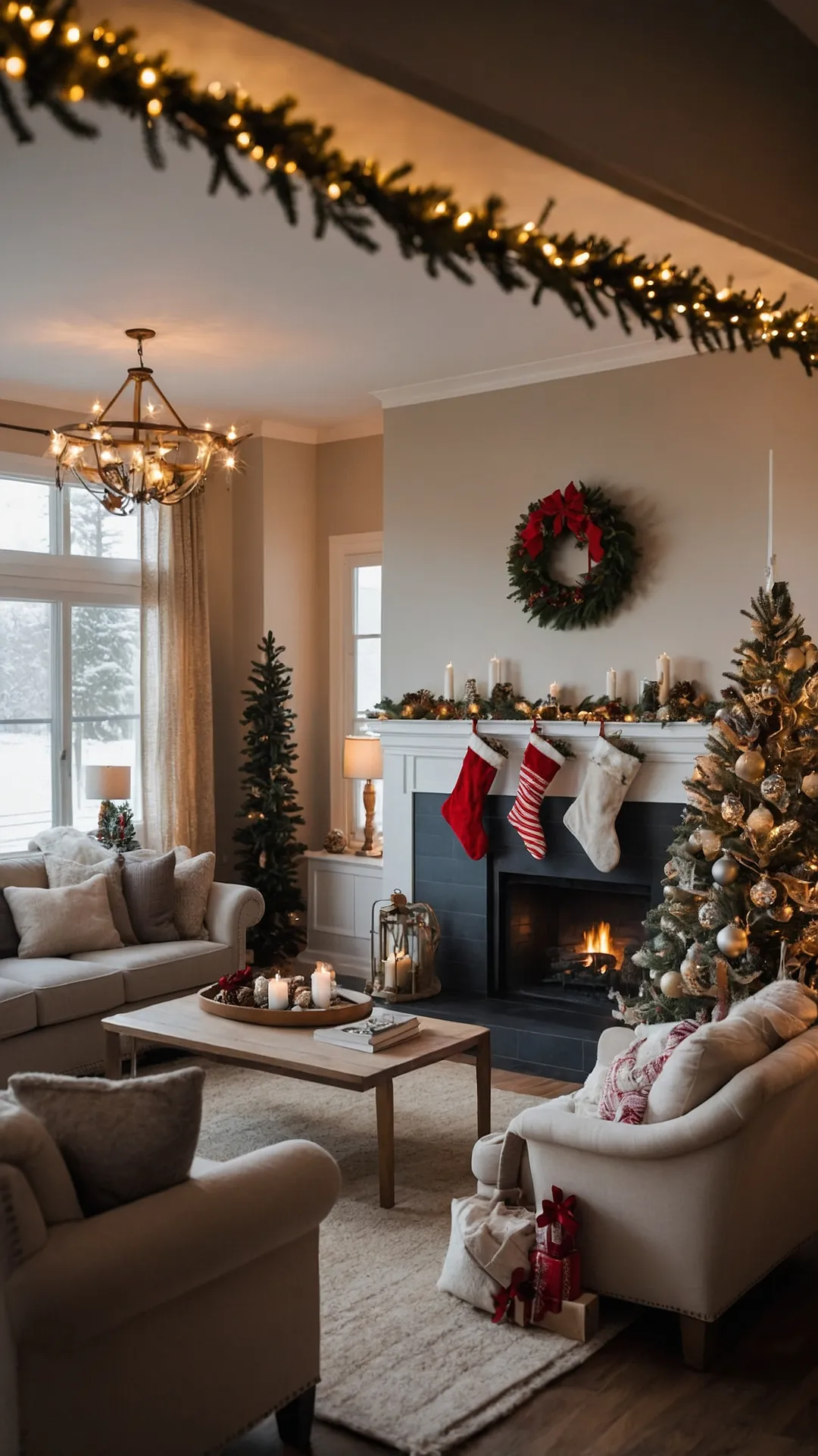 Transform Your Living Room into a Festive Wonderland with These 22 Christmas Ideas** ** 44 Sparkle & Solace