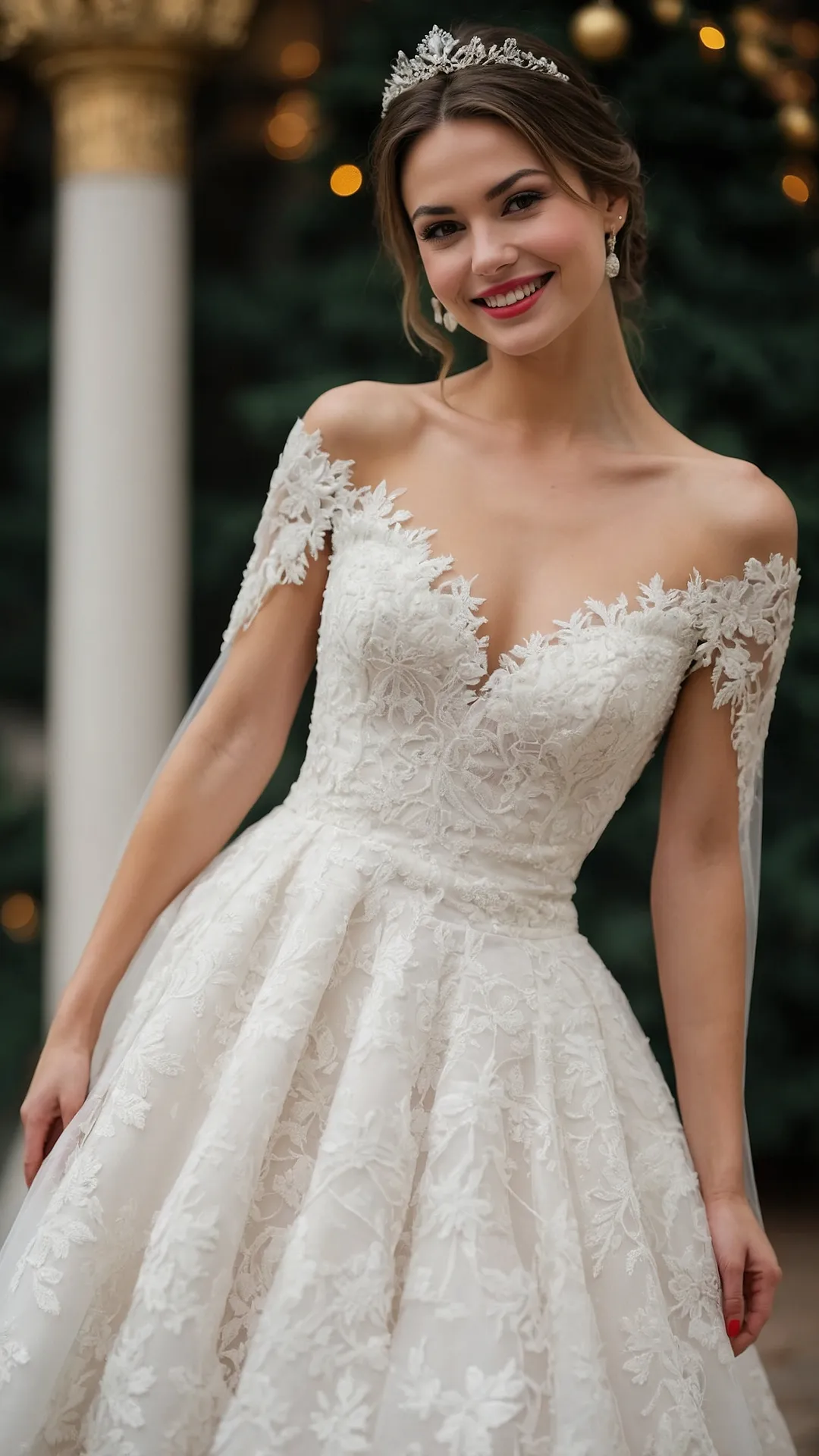 Evergreen Elegance Aisle