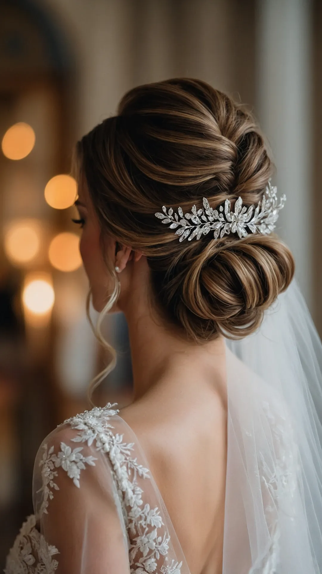 Frosty Vows Updo