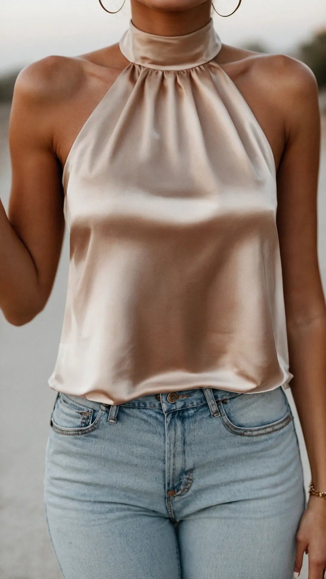 Effortlessly Chic: 22 Halter Top Styles for All Occasions 42 Halter Happiness