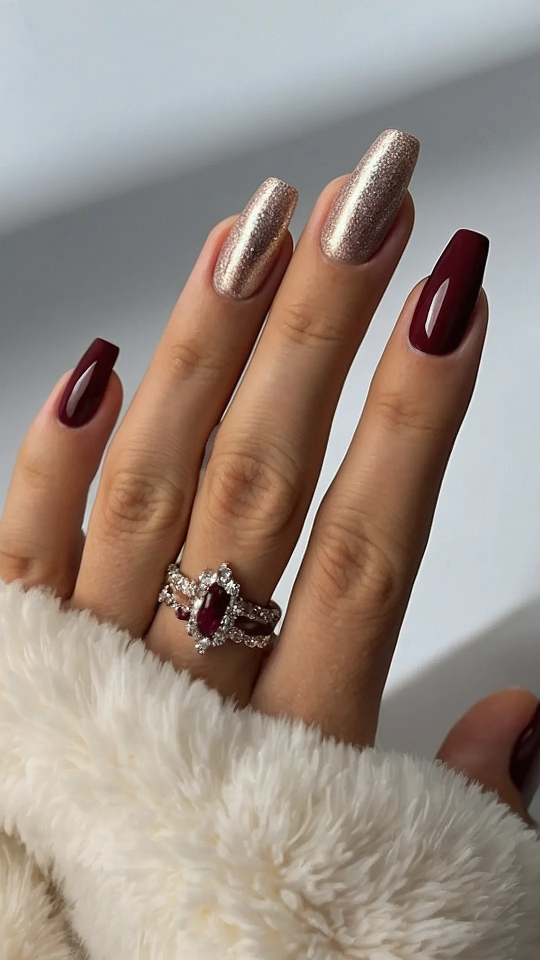 Pumpkins and Polish: 15 Fall Nail Trends for 2024 43 Burgundy Bliss: