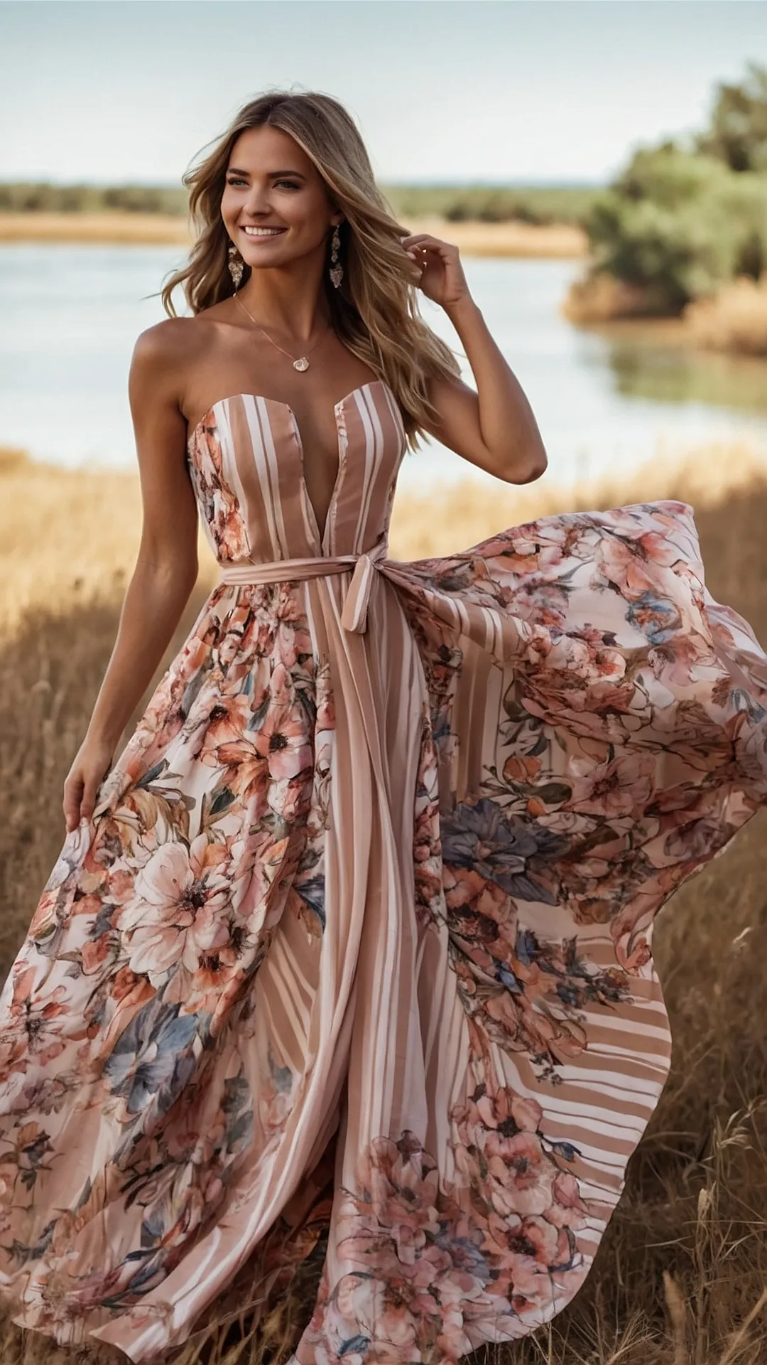 Stand Out in Style: 17 Floral Maxidresses You Must Have 35 Maxi Dress Rhapsody