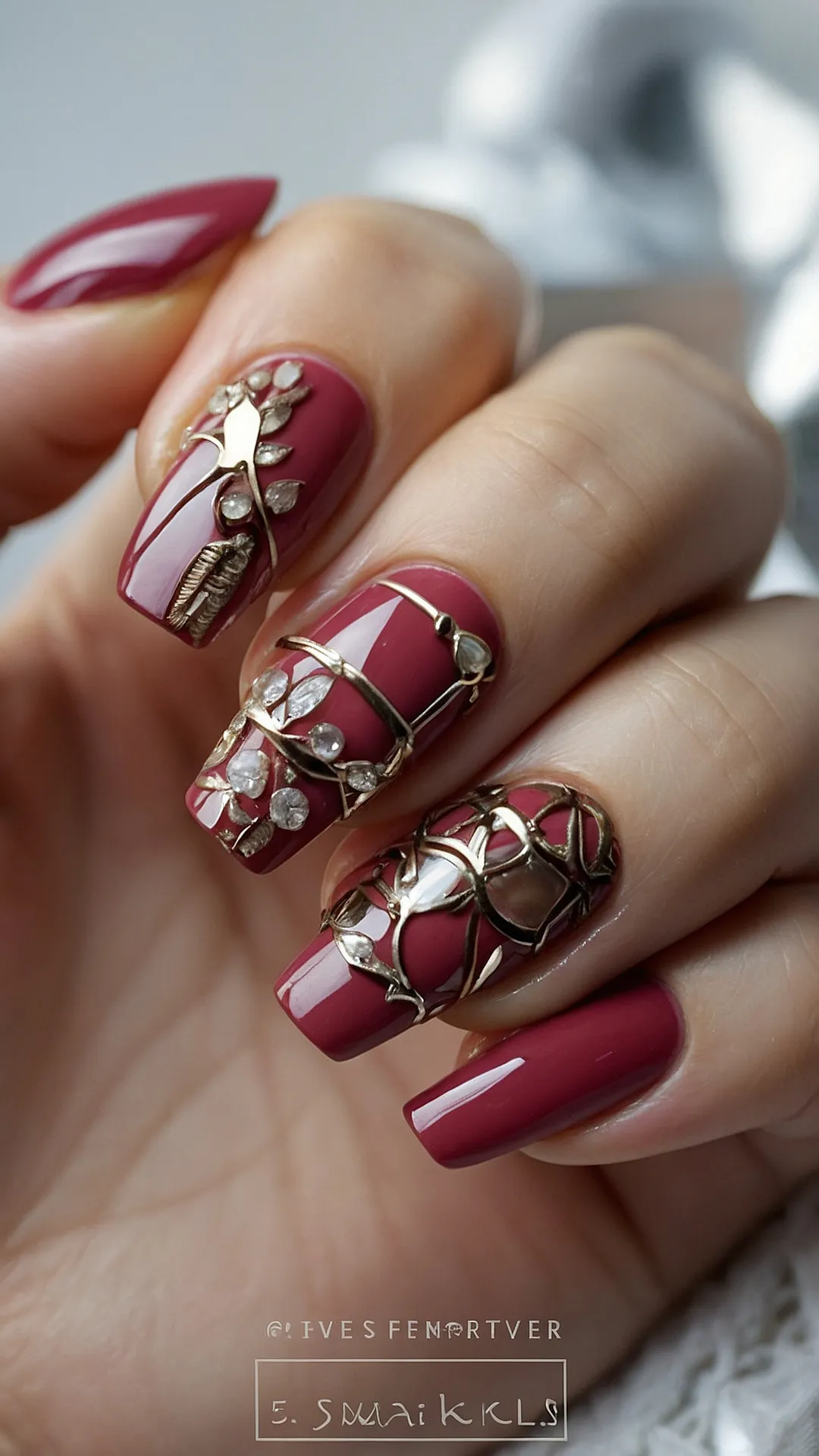 Romantic Nails for Date Night: 18 Ideas to Impress 14 Heartbeat Hues