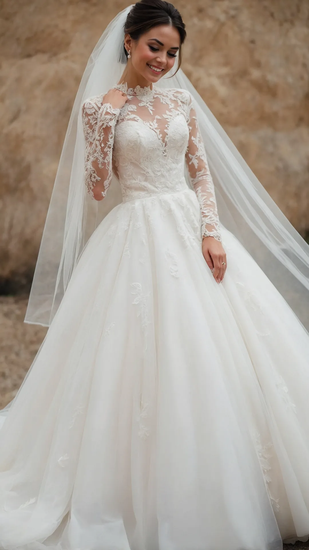 Snow-Kissed Aisle Style