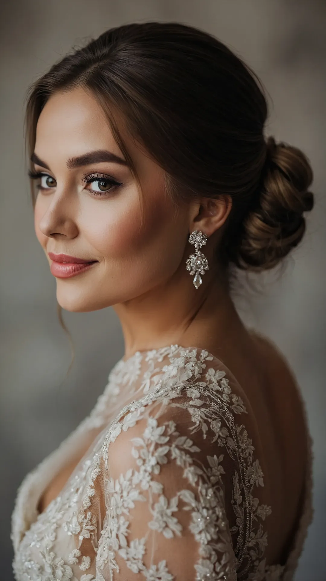 Bridal Bun Brilliance