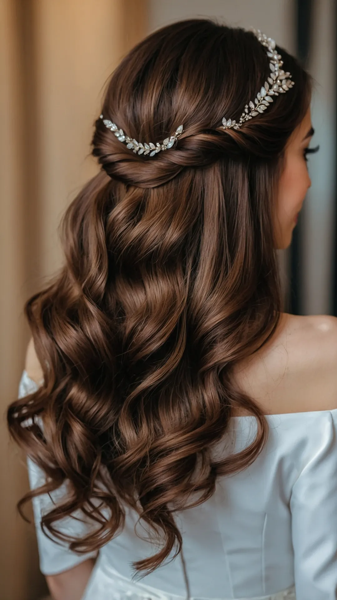 The Bridal Crown: Pin-Perfect or Ocean Waves