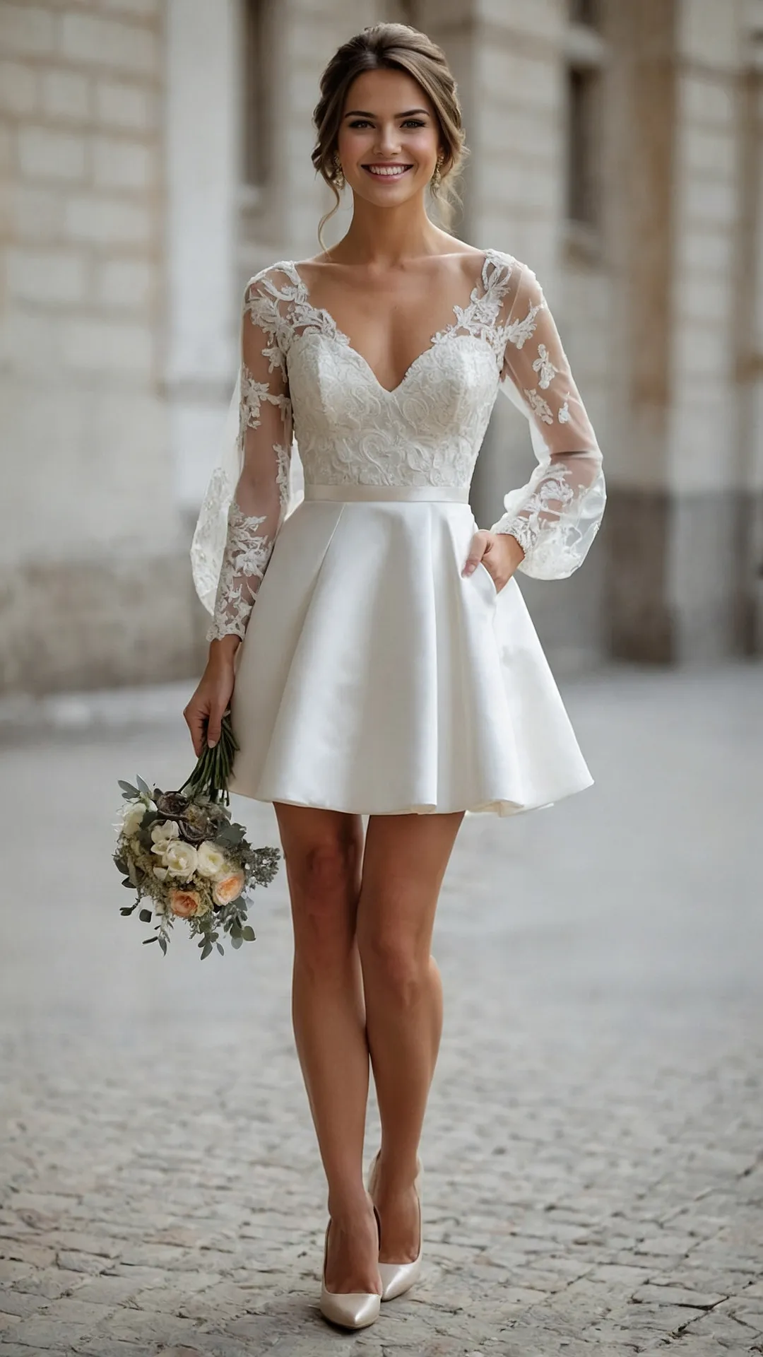 Modern Mini 'I Do'