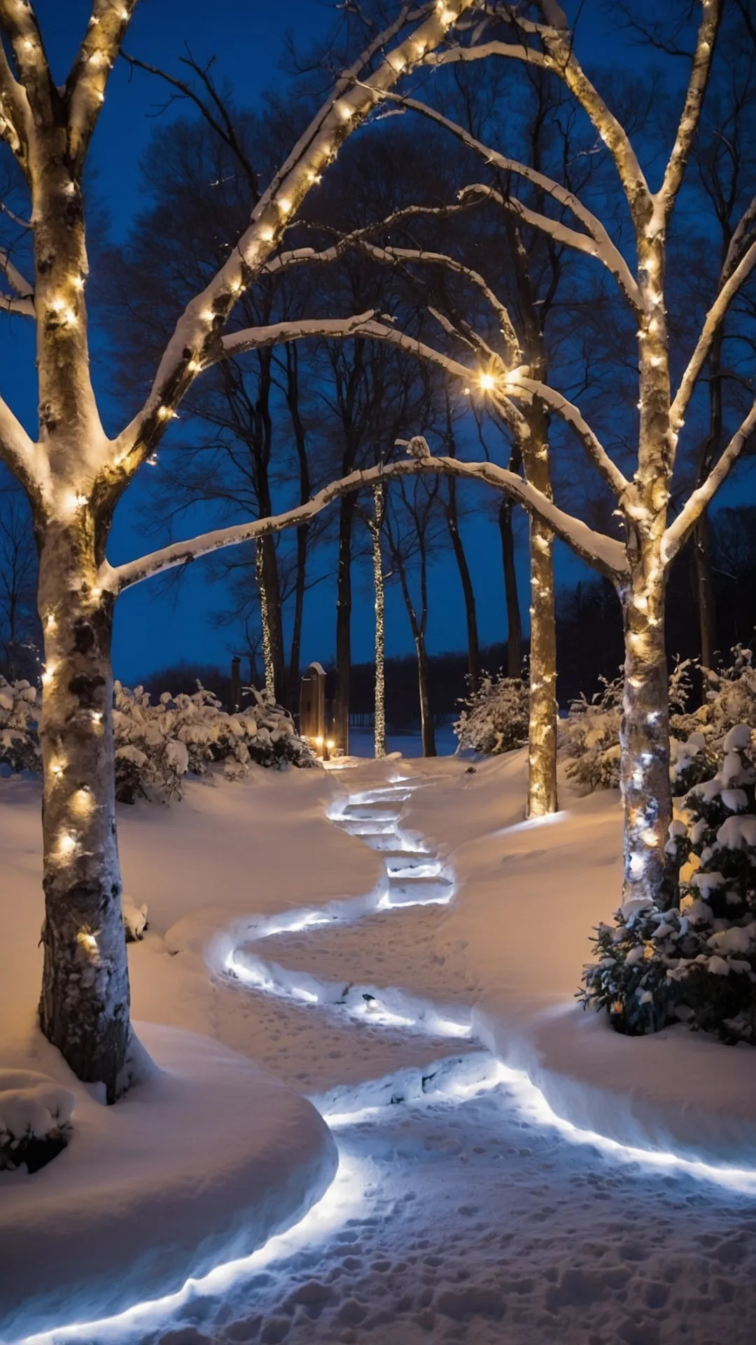 December's Dazzling Facade