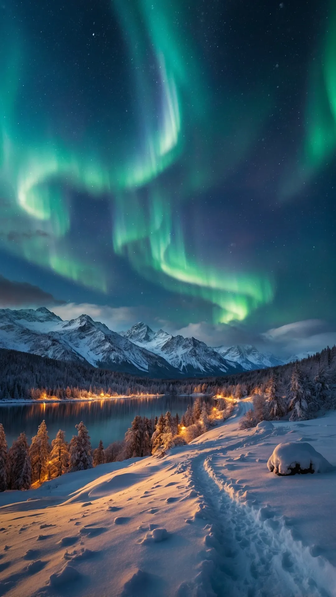 Winter's November Glow