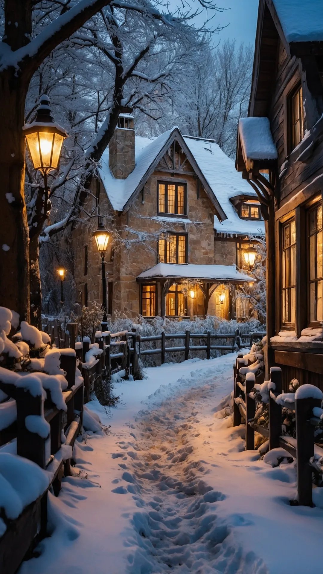 Frosty Footprints Tale