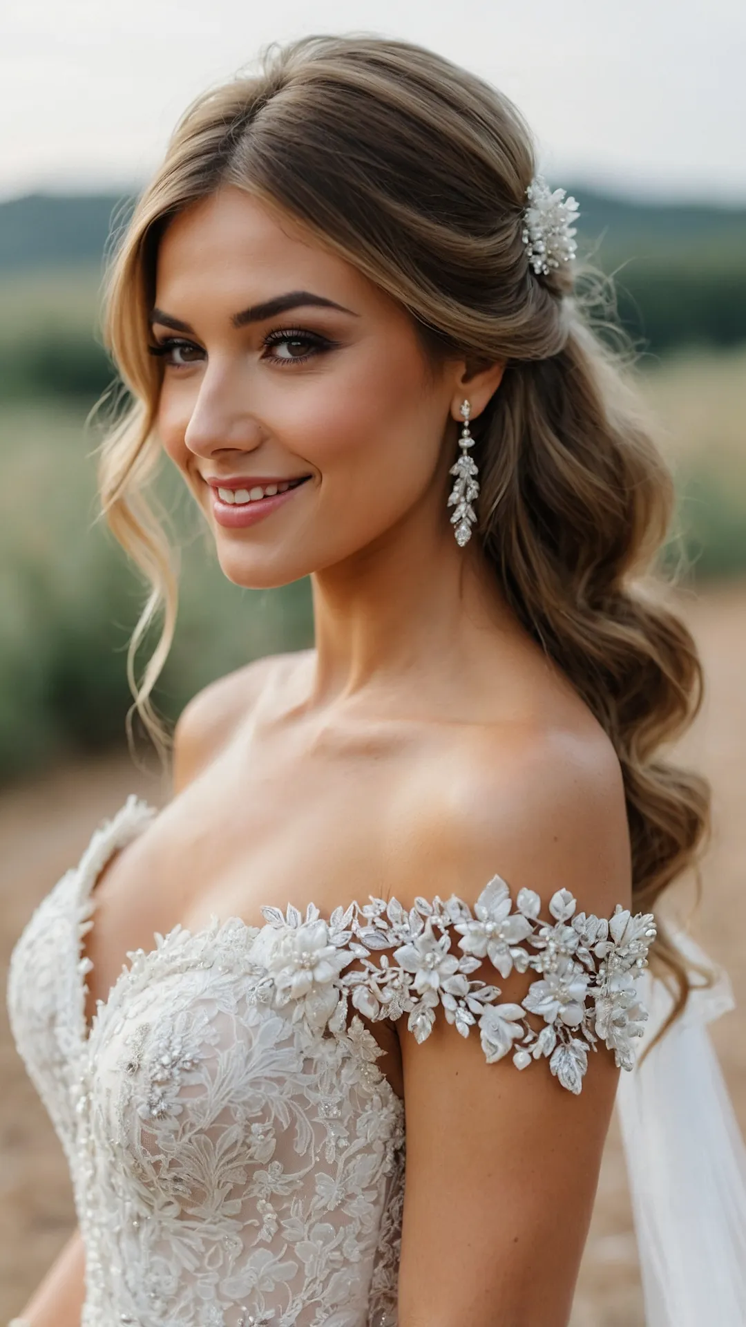 Effortless Nuptial Locks