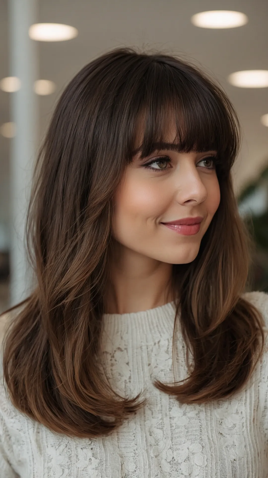 Smile-Boosting Fringe