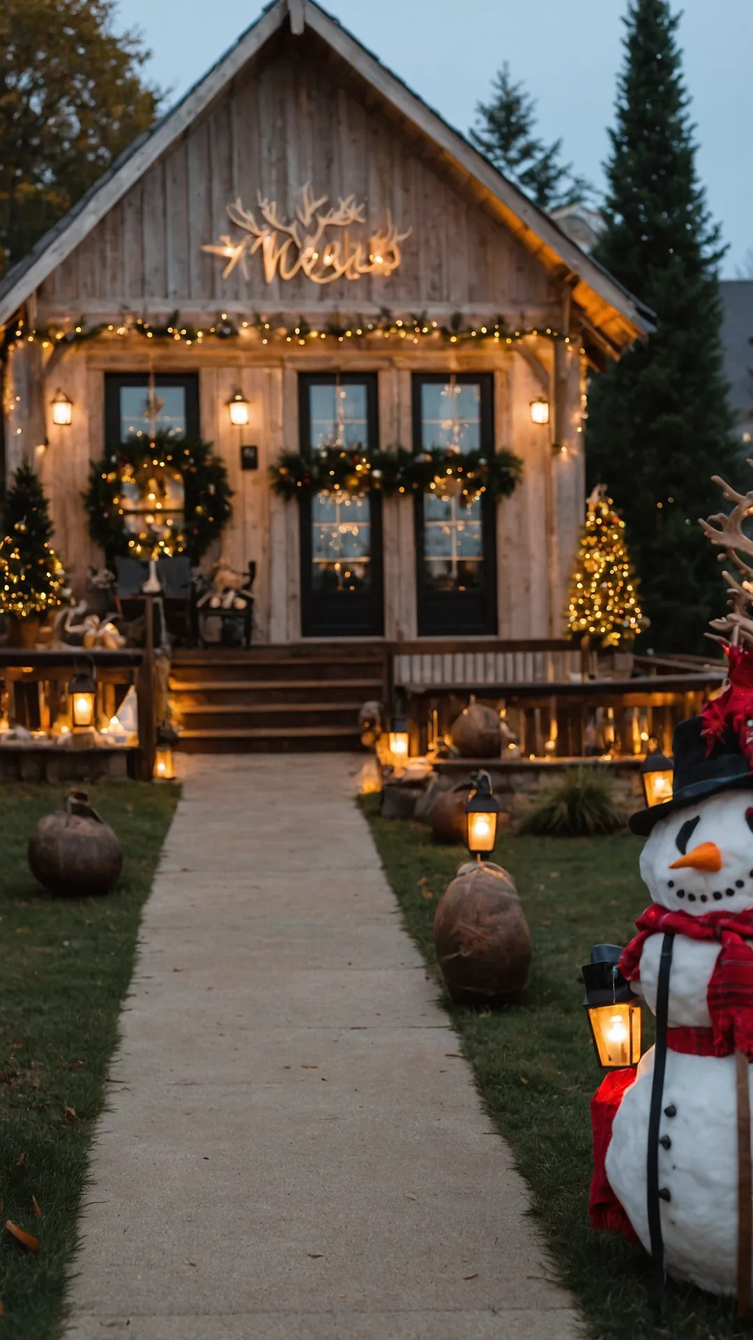 Snowman's Grand Entrance