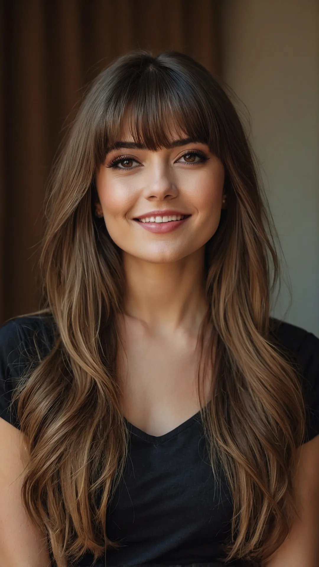 Spotlight-Ready Bangs