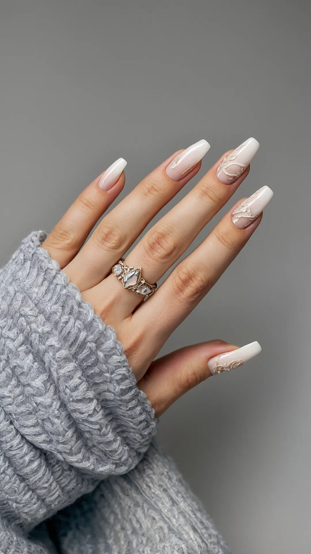 Whisper of Gold Mani