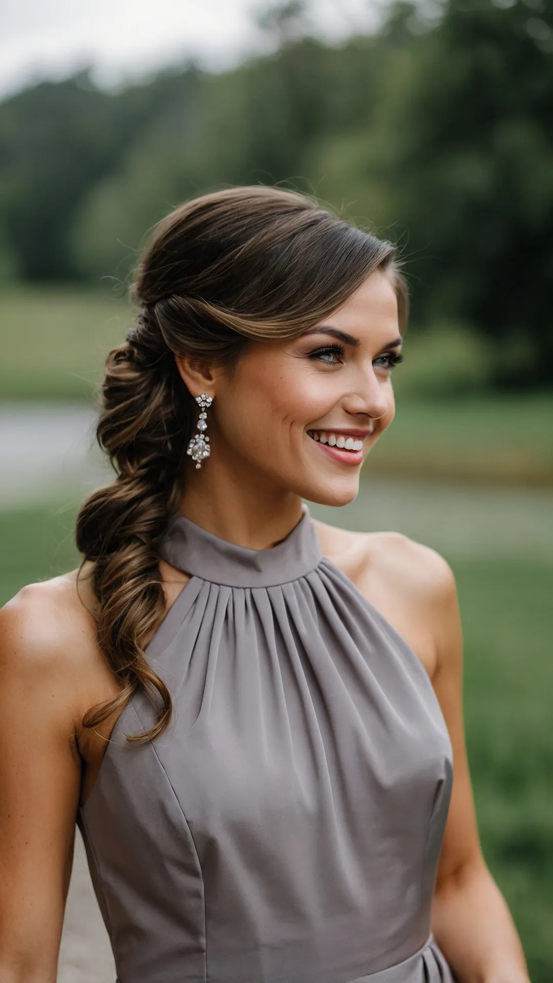 Shoulder Shimmer for the Aisle