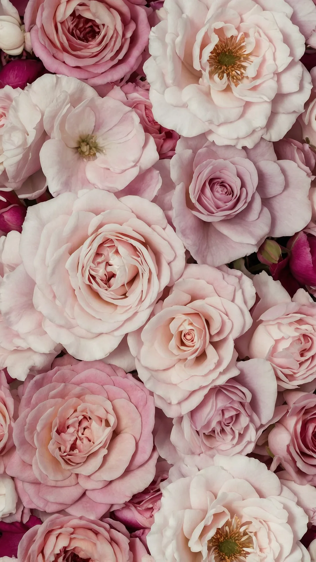 Blushing Screen Blooms